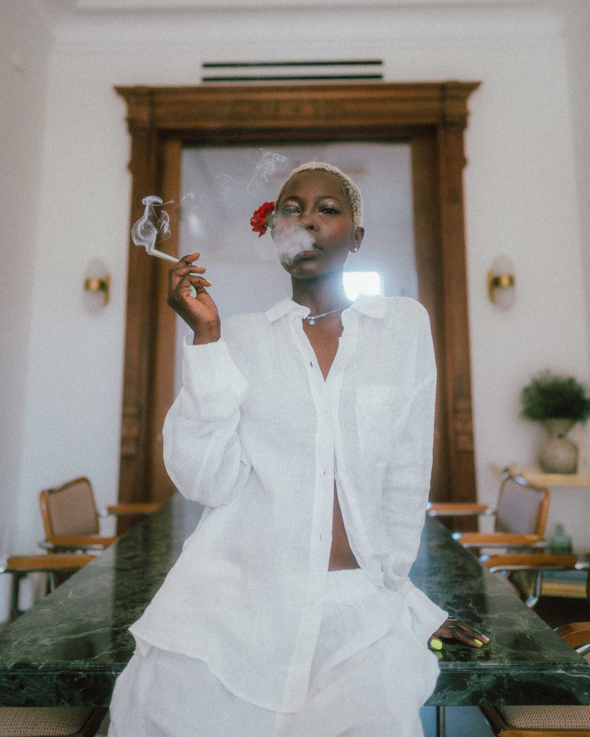 fatuma smoking